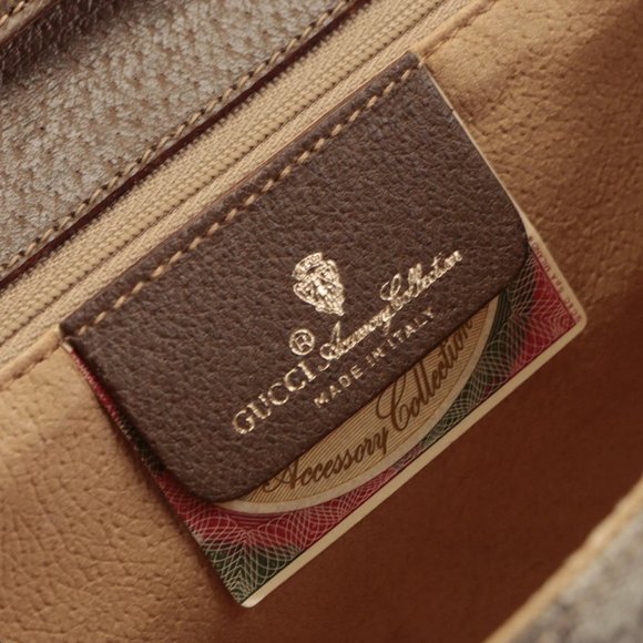 RARE Gucci Accessory Collection GG Supreme Monogram Flap Shoulder Bag - Picture 6 of 9